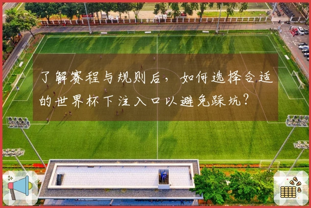 了解赛程与规则后，如何选择合适的世界杯下注入口以避免踩坑？