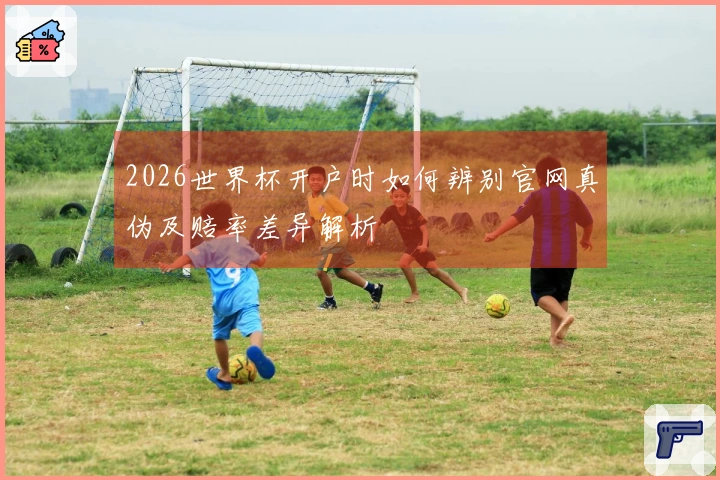 2026世界杯开户时如何辨别官网真伪及赔率差异解析