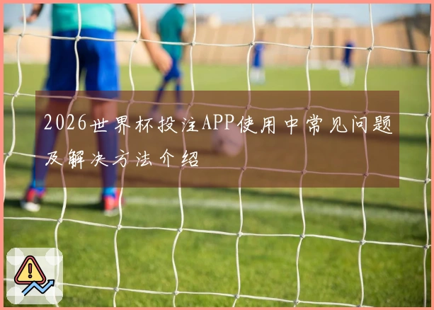 2026世界杯投注APP使用中常见问题及解决方法介绍
