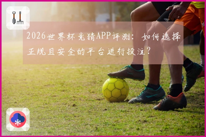 2026世界杯竞猜APP评测：如何选择正规且安全的平台进行投注？